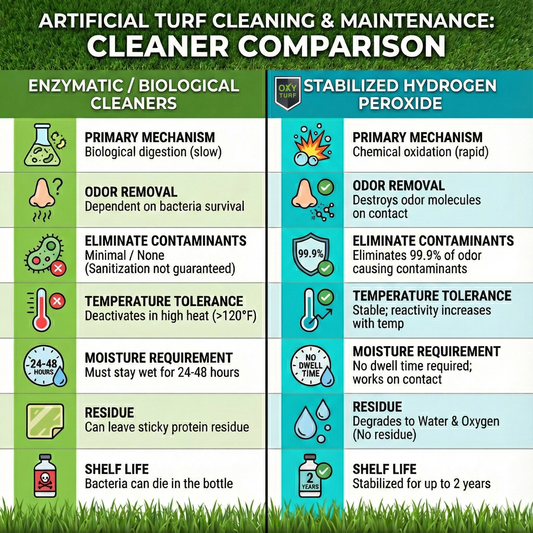 1-Gal Round OxyTurf Turf Cleaner-Deodorizer and Pet Odor Eliminator