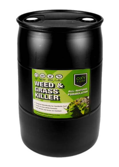OxyTurf X - Asesino de malezas y pasto 55 galones. Tambor