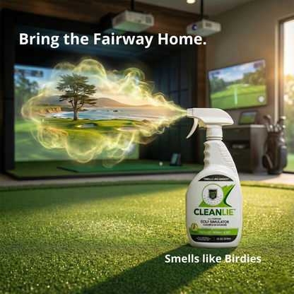 32 Oz Clean Lie™: Golf Simulator All Purpose Cleaner & Deodorizer