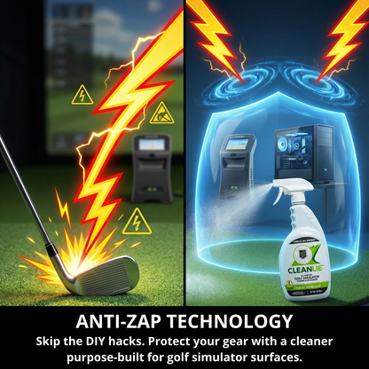 32 Oz Clean Lie™: Golf Simulator All Purpose Cleaner & Deodorizer