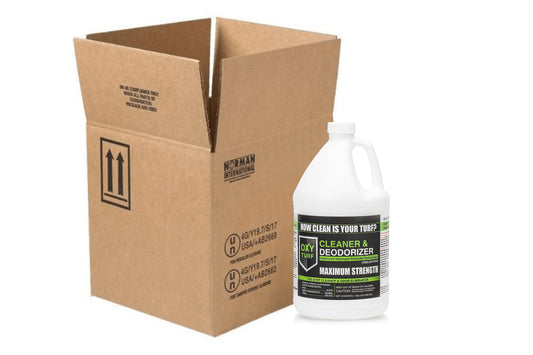 Case of 1-Gal Rounds OxyTurf Turf Cleaner & Deodorizer - Pet Odor Eliminator (4-Pack)